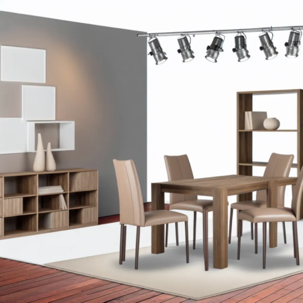 Ekspozycja bestsellowych mebli: stolik, fotel i komoda w nowoczesnym, naturalnym stylu