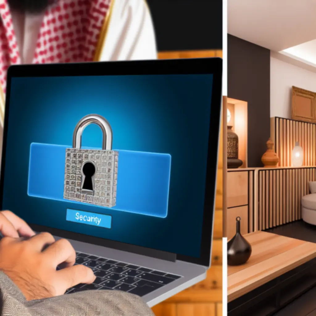 Ilustracja bezpiecznej płatności online na laptopie